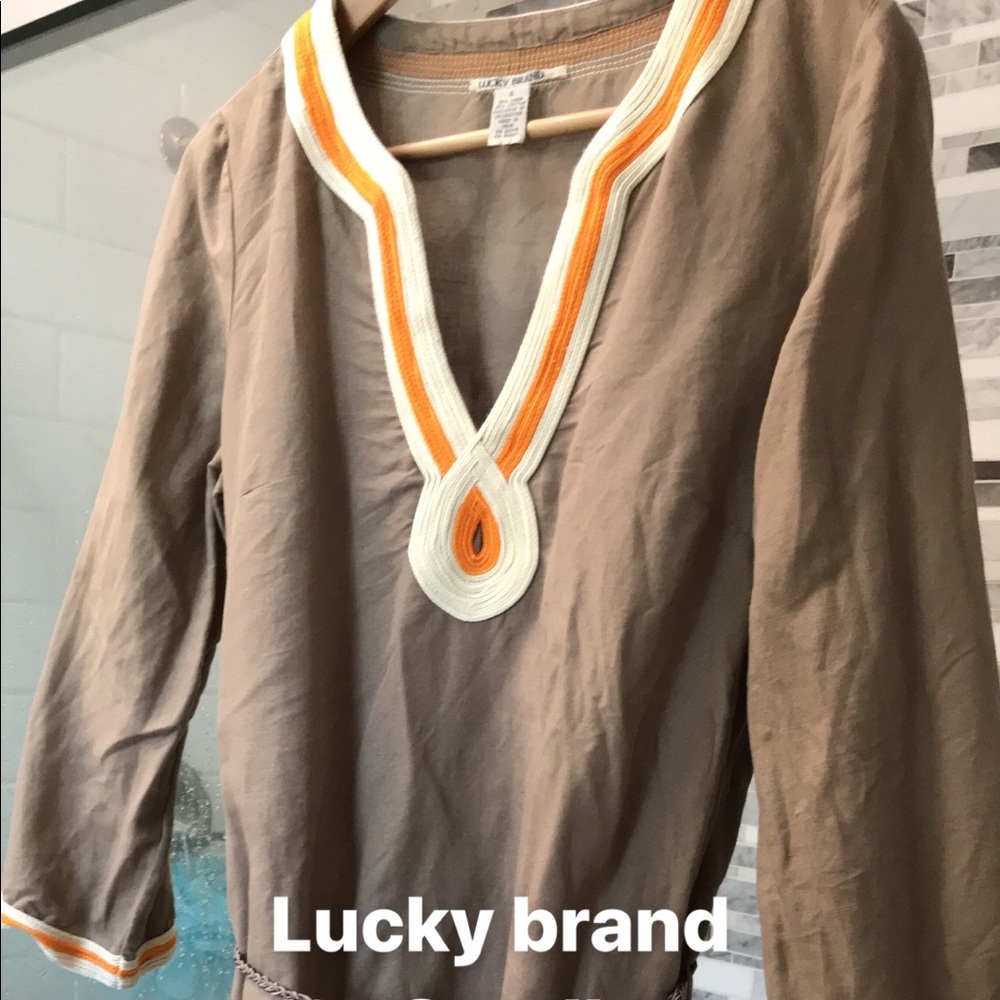 Tunic style dress lucky brand